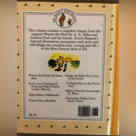 Vintage “Winnie-The-Pooh and Some Bees” Book - Picture 6 of 7